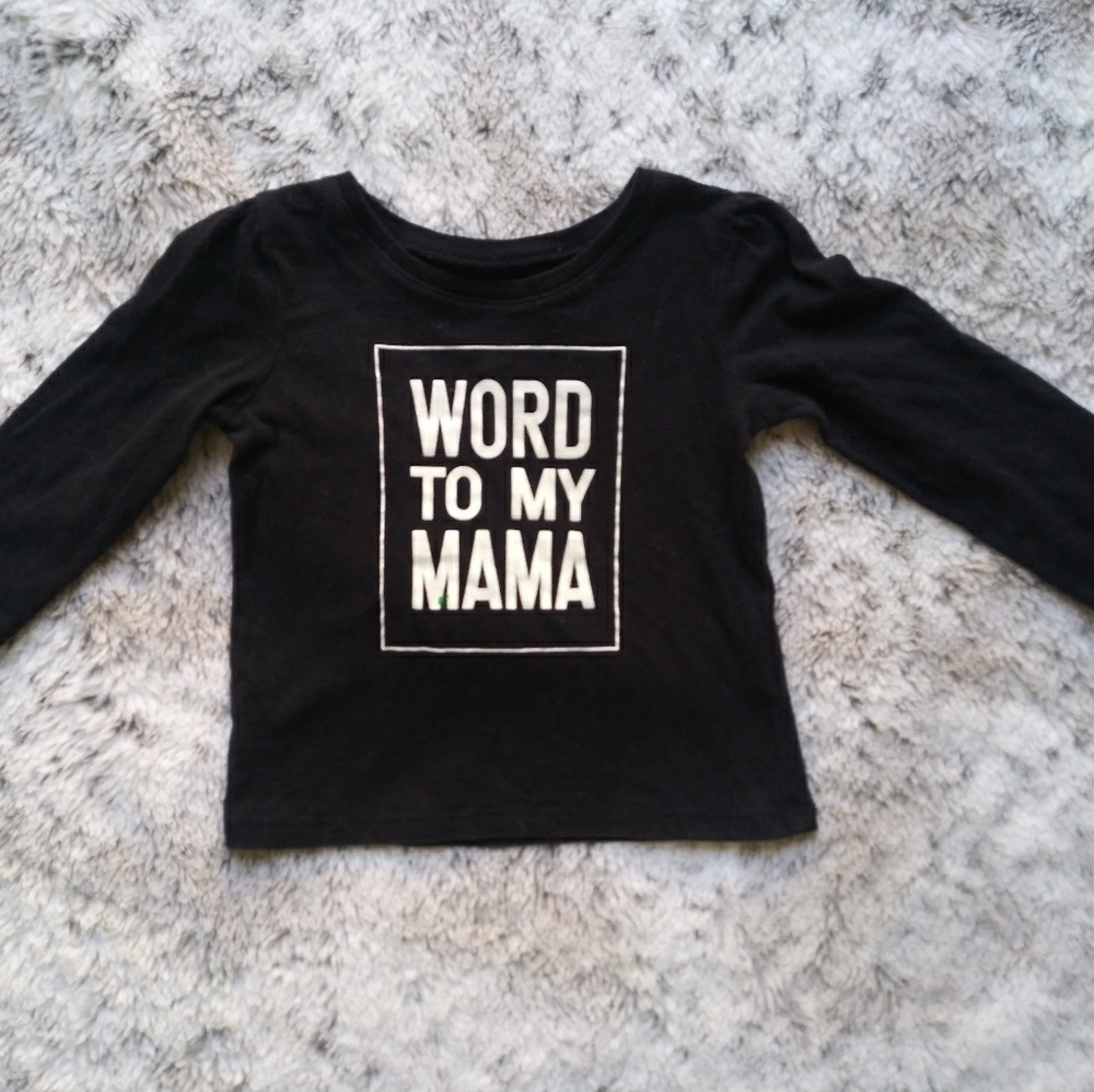 Word to my Mama long sleeve shirt